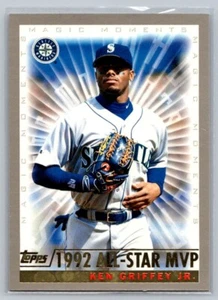 2000 Topps Magic Moments 1992 All Star MVP Ken Griffey Jr #475 - Picture 1 of 2
