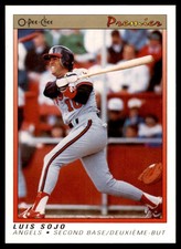 1991 O-Pee-Chee Premier Luis Sojo California Angels #114