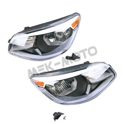 Farol de halogênio para 2014-2019 Kia Soul motorista esquerdo +lado direito do passageiro - Imagem 1 de 4
