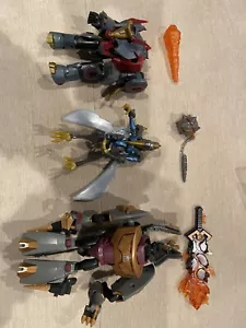 Transformers Animated Takara TA-17 Grimlock TA-18 Snarl TA-19 Swoop - Picture 1 of 2