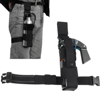 Bolsa de spray táctica MK9 Molle botella de agua bolsa de pierna caída bolsa ajustable para el muslo Foto 1 de 4