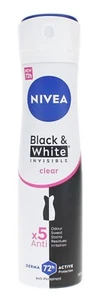 Nivea Invisible Clear Black & White Antiperspirant 72H Active Protect 150ml - Picture 1 of 2