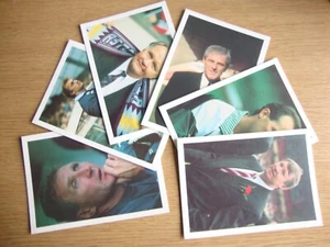 1992 Great Managers x 6 - Barratt Candy & Match Magazin - Fußball Postkarten - Bild 1 von 5