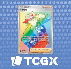 Pokemon - Gordie (Secret) - 223/203 - SWSH07: Evolving Skies - Holo NM - Bild 1 von 1
