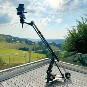 Proaim 7.2ft Wave Fold Video Camera Jib Crane | 15kg/33lb Payload (JB-WVFD-01) - Picture 1 of 12