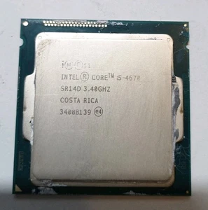 Intel SR14D core i5-4670 3.4 GHz (BXC80646I54670K) 4 core Processor #28 - Picture 1 of 1