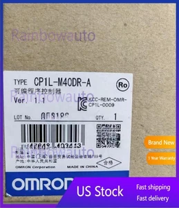 1pcs Nuovo Omron Nuovissimo CP1L-M40DR-A Modulo PLC Senza IVA USA - Foto 1 di 1
