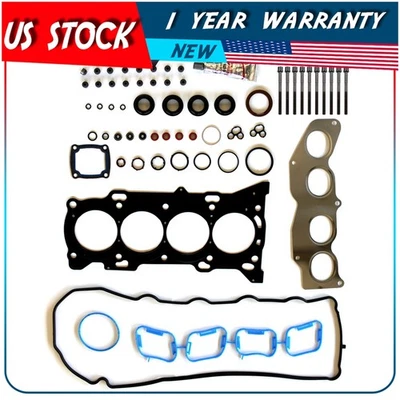 Juego de juntas de culata pernos de culata para Scion TC 2009-2016 para Toyota RAV4 2,5 L16V Foto 1 de 4