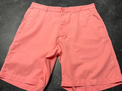 Men’s Pink Chino Golf Shorts 36x9 Cotton polyester Blend - Image 1 of 4