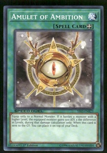 Yu-Gi-Oh! TCG Amulet of Ambition 1st Edition Regular - Picture 1 of 2