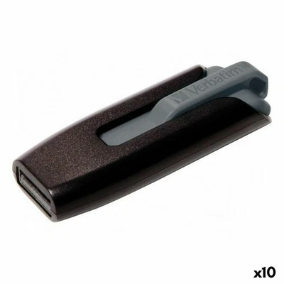 Clé USB Verbatim V3 STORE ´N´GO Noir 32 GB [10 Unités] - Photo 1/2