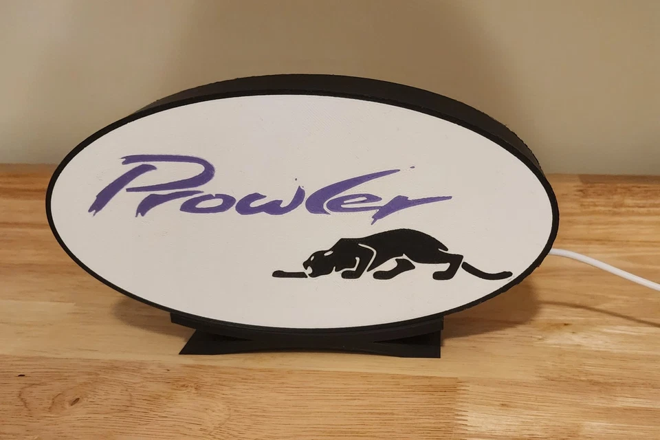 Caja de luz Plymouth Prowler con soporte.  Foto 1 de 4