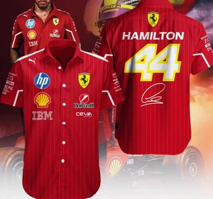 Lewis Hamilton x Scuderia Ferrari Kurzarmhemd - Bild 1 von 2