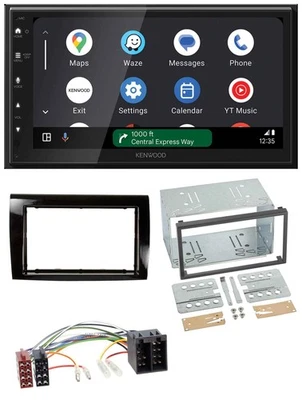 Kenwood DAB Bluetooth USB MP3 2DIN Autoradio für Fiat Bravo (ab 2007) - Bild 1 von 4