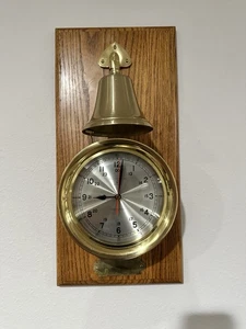 Bell Clock Co. Brass Ships Clock 🔔Sounds Amazing🔔 - Picture 1 of 17