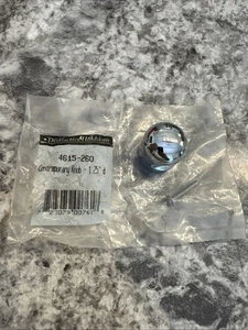 21 NEW BALDWIN Drawer KNOBS, Brass/POLISHED CHROME Finish 4615 -260 Depth 1.25” - Picture 1 of 6