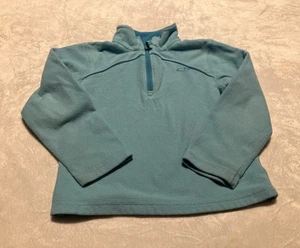 Champion Blue Fleece Quarter Zip Pullover Girls Size 6 - Picture 1 of 4