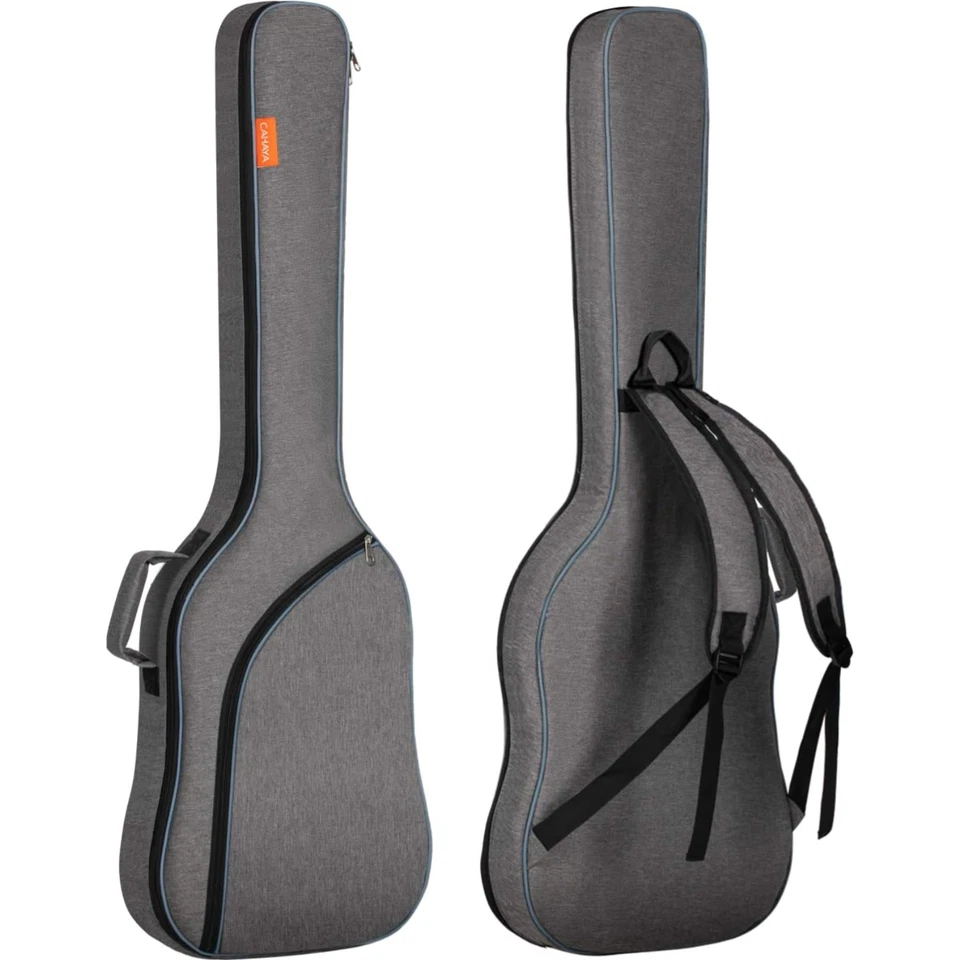 Electric Bass Guitar Bag Padded Lightweight Backpack for Jazz Precision Guitars - Image 1 of 4