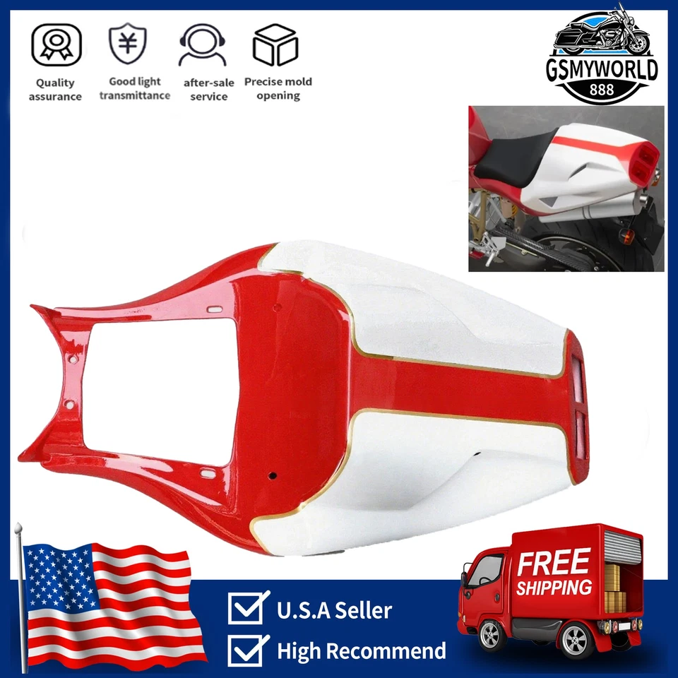 FitFor Ducati 916 748 996 998 1994-2004 Rear Tail Section Seat Cowl Fairing Part - Image 1 of 3