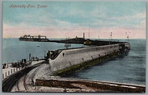 DOVER Admiralty Pier Kent Postcard - Picture 1 of 2
