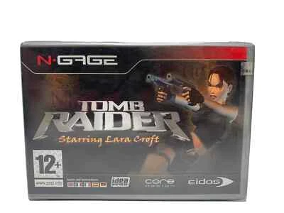 New Factory Sealed Tomb Raider Lara Croft N-Gage Nokia Ngage Game 2003 UK PAL - Image 1 of 4