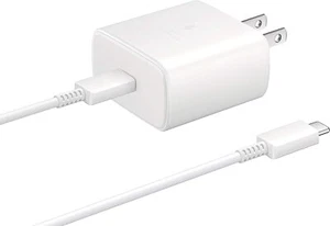 Samsung USB-C Fast Charging Wall Charger - White, 45W - Picture 1 of 3