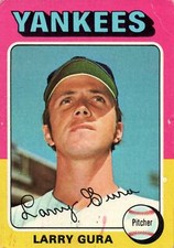 1975 Topps # 557  Larry Gura New York Yankees