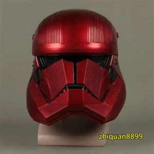 Star Wars Sith Trooper Red Helmet Cosplay Full Face Mask PVC Masks Halloween - Picture 1 of 8