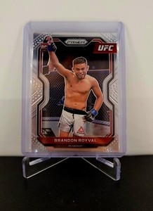 21 Panini Prizm UFC Brandon Royval RC!! No.68 