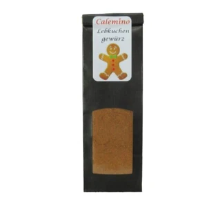 Mezcla de especias de pan de jengibre bávaro Calemino 75 g pastel de miel impreso dominó obleas - Imagen 1 de 6