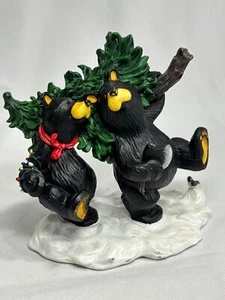 Bearfoots *The Perfect Tree* Christmas Jeff Fleming Big Sky Carver Figurine - Picture 1 of 14