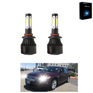 4Side 9005 LED Headlight Hi/Low Beam For Ford Taurus 2010-2012 Explorer 2011-15 - Imagen 1 de 11