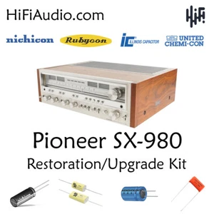 Pioneer SX-980 rebuild restoration recap service kit fix repair capacitor - Picture 1 of 7