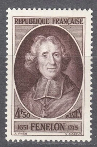 France 1947 MNH Mi 784 Sc 586 Francois Fenelon, French Roman Catholic archbishop - Picture 1 of 2