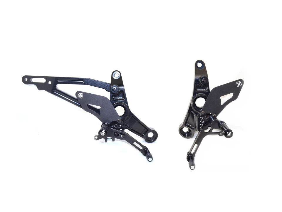 Ducabike Ducati Monster 821 1200 Rearsets - Black-ECO Fixed - Изображение 1 из 1