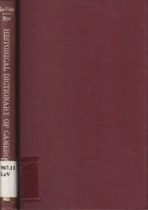 Historical Dictionary Of Cameron By Levine, Victor T.  - Picture 1 of 1