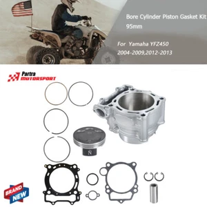 Kit de junta de pistón de cilindro de diámetro 95 mm apto para Yamaha YFZ450 2004-2009,2012-2013 - Imagen 1 de 13