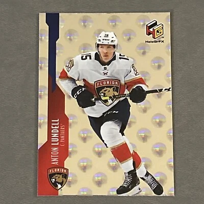 ANTON LUNDELL 2021-22 Upper Deck HoloGrFX Rookie Card #HG-3 Florida Panthers RC - Image 1 of 2