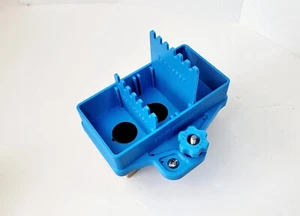 Throw N Go Magnetic Tackle Tray Rail Mount System By YAK Hobby - Garmin Blue - Picture 1 of 8