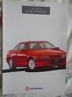 Vauxhall Calibra range brochure 1991 Ed 2 UK market
