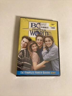 Boy Meets World : The Complete Fourth Season DVD 3-Disc Set (NEW/SEALED) - Image 1 of 4