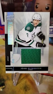 2014-15 John Klingberg Upper Deck Premier #D 040/125 Jersey Card Dallas Stars - Picture 1 of 2