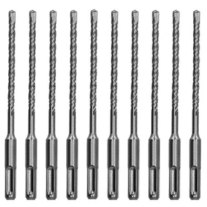 Martello perforatore rotativo 3/16"x8" SDS Plus punta in metallo duro per muratura calcestruzzo - 10 pezzi - Foto 1 di 7