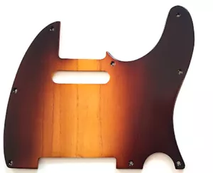 NEW PICKGUARD TELECASTER - fait main - bois Ailhantus - guitare TELE #2 - Bild 1 von 5
