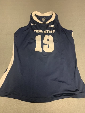 Penn state basketball Jersey women’s xl blue Nike dri fit Cover