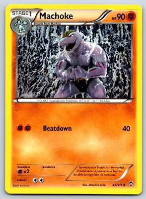 Machoke - XY Furious Fists 45/111 Mitsuhiro Arita Pokemon 151 Card NM - Image 1 of 2