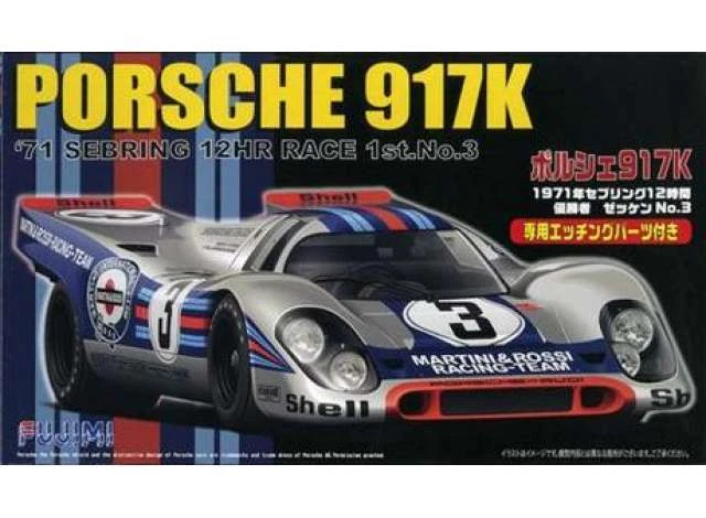 Modellino auto model kit di montaggio PORSCHE 917K 12H SEBRING 1:24 modellismo - Immagine 1 di 1