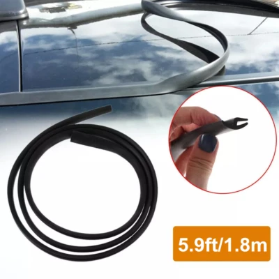 5.9ft For Isuzu Car SUV Rubber Front Windshield Panel Seal Strip Mould Trims - Image 1 of 4