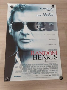 Random Hearts Original Rolled One Sheet Movie Poster AUS 1999 - Picture 1 of 3