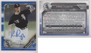 2019 Bowman Chrome Prospects HTA Choice Refractor /150 Konnor Pilkington Auto